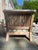American 4 Teak Club Chairs With Seat and Back Cushions in Quadrille China Seas Bali Hai in Green For Sale - Image 3 of 14
