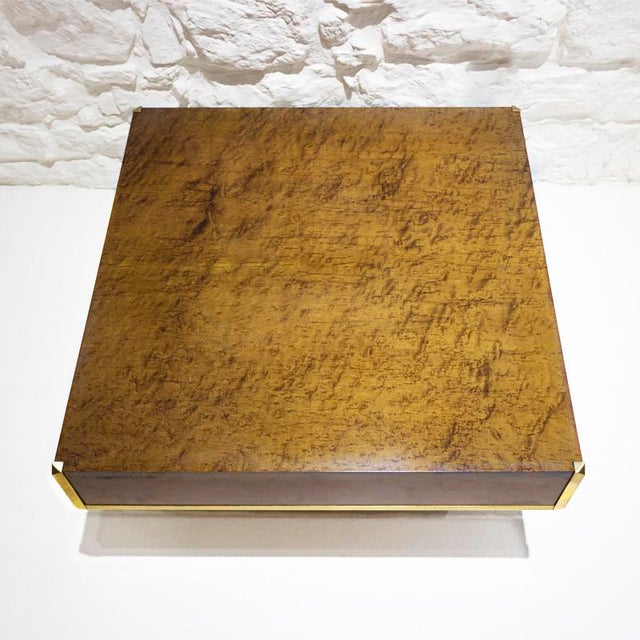 Vintage Walnut Coffee Table, 1970s For Sale - Image 6 of 8