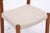 Brown Mid-Century Danish Teak Chairs from EMC Møbler, 1960s, Set of 4 For Sale - Image 8 of 18