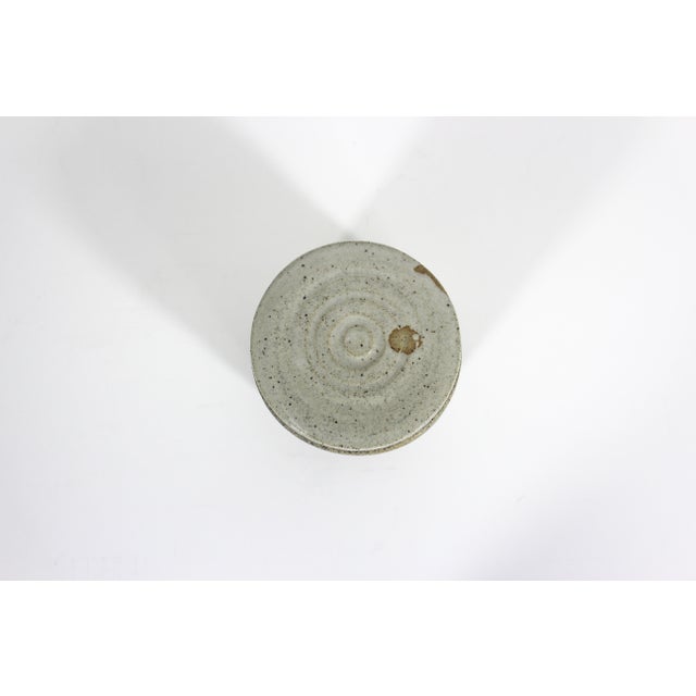 Mid 20th Century Vintage Stoneware Pottery Jar For Sale - Image 5 of 10