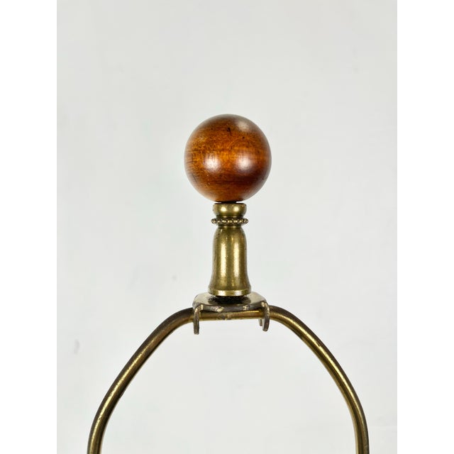 Vintage Italianate Ceramic Lamps- A Pair For Sale - Image 9 of 11