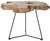 Live Edge Coffee Table in Natural & Black For Sale - Image 4 of 4