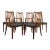 Set of 6 Vintage Mid Century Modern Dining Chairs by G Plan For Sale