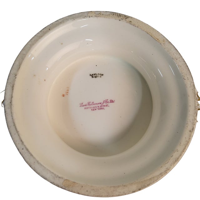 Beaux-Arts 1960s Royal Cauldon Serving Bowl For Sale - Image 3 of 4