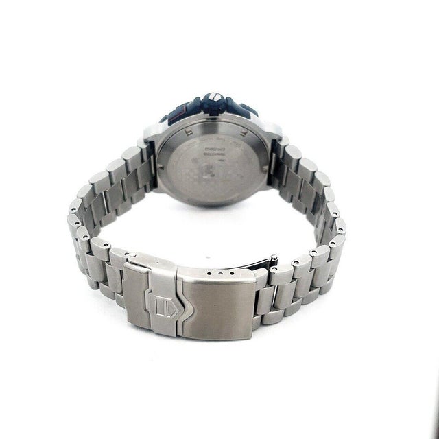 Tag Heuer 6718 Tag Heuer Formula 1 Men's Watch Steel Wah111B 41mm Date Silver Dial For Sale - Image 4 of 8