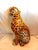Cinnamon 1990s Large Glass/Ceramic Sculpture of African Leopard For Sale - Image 8 of 12