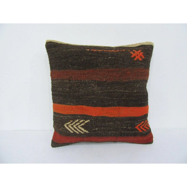 Decorative Striped Pillow Cover For Sale - Image 4 of 4