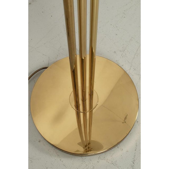 Vintage Brass Floor Lamp For Sale - Image 5 of 11