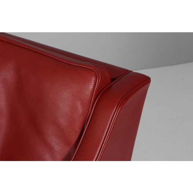 Wood Model 2207 Lounge Chairs by Børge Mogensen for Fredericia, Set of 2 For Sale - Image 7 of 9