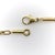 Gold Vintage 18k Gold Handmade Spiral Bar Link Chain For Sale - Image 8 of 8