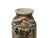 Vintage Asian Satusma Ceramic Handpainted Samurai Relief Dragon Motif Vase For Sale - Image 18 of 18
