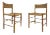 Set of Dordogne Chairs by Charlotte Perriand for Sentou For Sale