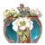 19th Century Antique Majolica Bird & Floral Basket For Sale - Image 5 of 9