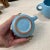 Blue 1970s Blue Frankoma Lazy Bones Ceramic Mugs- Set of 3 For Sale - Image 8 of 8