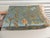 19th C. Large Silk French Blue & Yellow Embroidery Textile Panel For Sale - Image 10 of 12