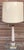 Brass and Onyx 2-Light Table Lamp with Fabric Shade from Versace, 1970s For Sale - Image 12 of 13