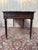 Louis Xvi Style Desk in Mahogany and Brass Trim For Sale - Image 3 of 7