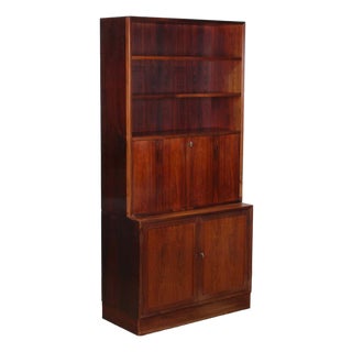 Rosewood Secretary Desk from Lyby Mobler, 1960s For Sale