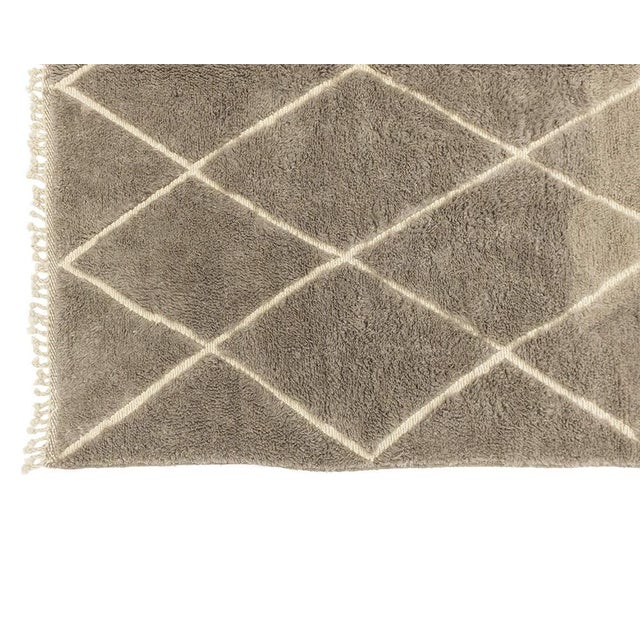 Hand-Knotted Wool Premium Rug by Azele Studio For Sale - Image 9 of 10
