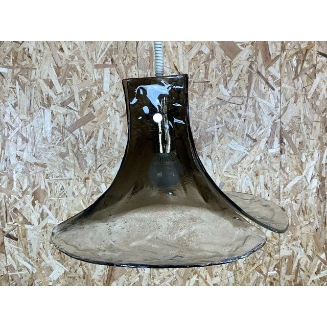 Kalmar Tulip Glass Hanging Lamp from Kalmar Franken KG, 1970s For Sale - Image 4 of 13