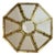 Hollywood Regency Brass Ceiling Lamp from Deknudt, Belgium, 1980s For Sale