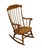 NICHOLS & STONE Solid Hard Rock Maple Colonial Early American Windsor Rocking Chair 40.5" High 24" Wide 28.75" Deep Seat:...