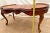Vintage Oval Shaped Coffee Table Italian Marquetry Floral Inlay Parquetry For Sale - Image 9 of 12