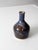 Blue Vintage 1970s Handmade Studio Pottery Bud Vase For Sale - Image 8 of 10