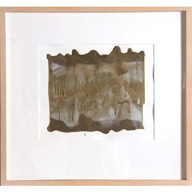 Abstract Juhachiro Takada, Untitled Iv, Painting For Sale - Image 3 of 3