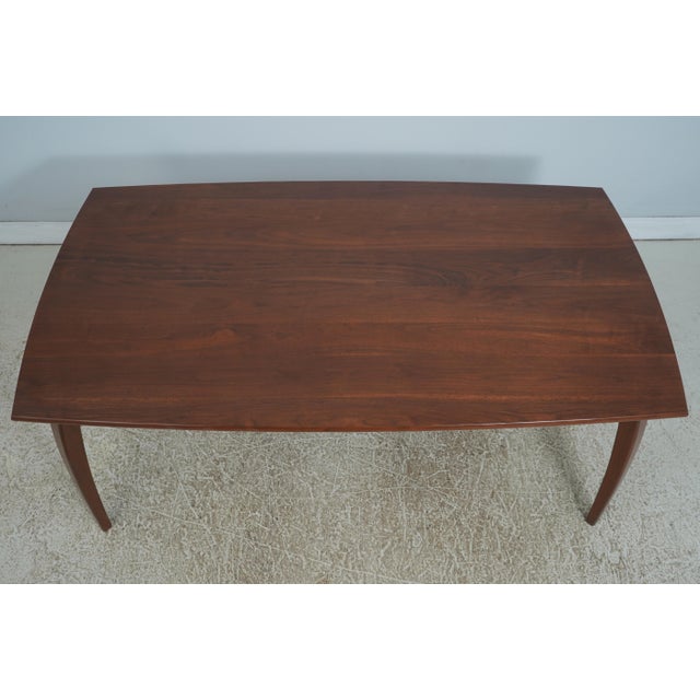 Mid-Century Modern Mid Century Modern Walnut Dining Table For Sale - Image 3 of 12