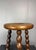 Mid-Century Turned Wood Bobbin Stool in the style of Charles Dudouyt, France, 1950s For Sale - Image 11 of 15