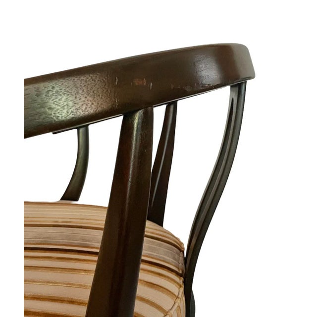 1960s Mid Century Modern Walnut Accent Chairs - a Pair For Sale - Image 11 of 13