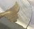 1960's Italian Hollywood Regency Brass Koi Fish Dining Table With Beveled Glass Top For Sale - Image 9 of 15