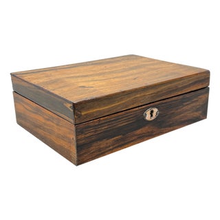 Rectangular Coromandel Work Box, 1840 For Sale