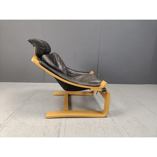 Wood Swedish Kroken Armchair by Ake Fribyter for Nelo Möbel, 1970s For Sale - Image 7 of 10