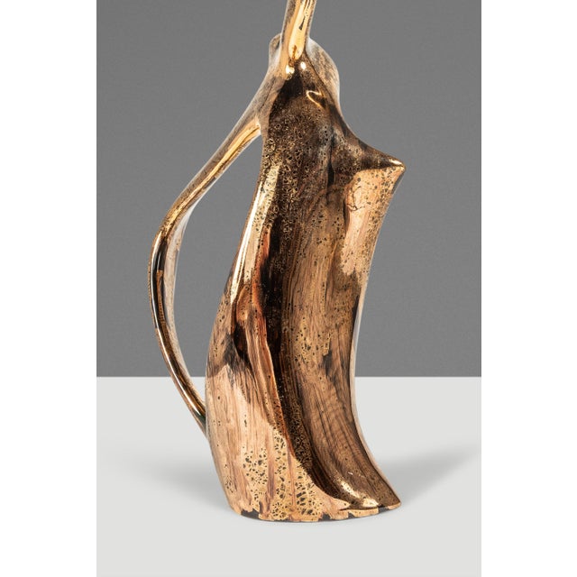 Mid-Century Modern Acid Etched Seagull Bird in Flight Table Sculpture in Porcelain, Usa, C. 1980s For Sale - Image 16 of 18