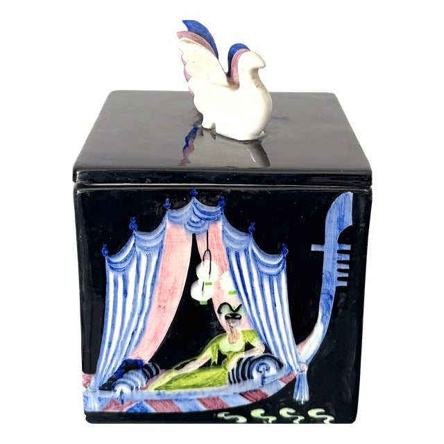 Venice Box by Gigi Chessa for Lenci, 1930s For Sale
