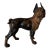 Antique Late 19th Century Cast Iron Boston Terrier Doorstop For Sale