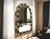 Wood Moroccan Arched Mirror For Sale - Image 7 of 8