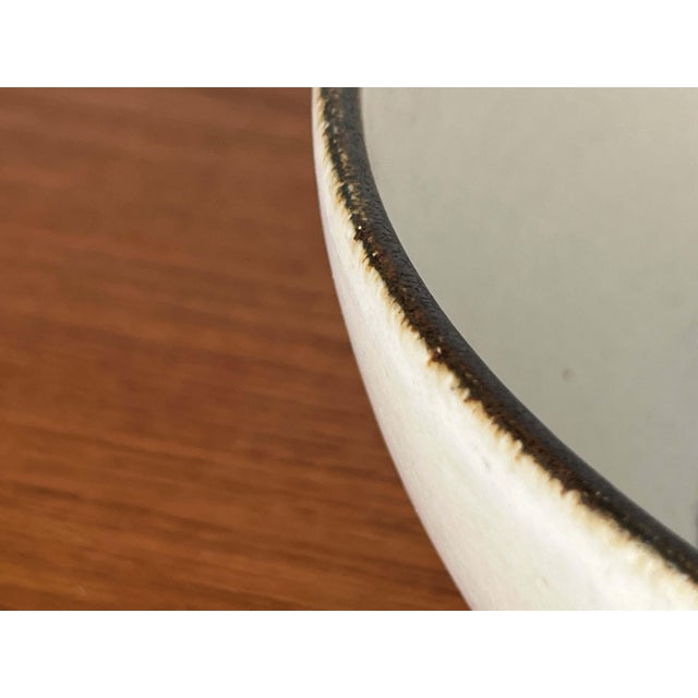 Mid-Century Modern Danish Studio Pottery Bowl by Aksel Larsen for Axella, 1960s For Sale - Image 10 of 18