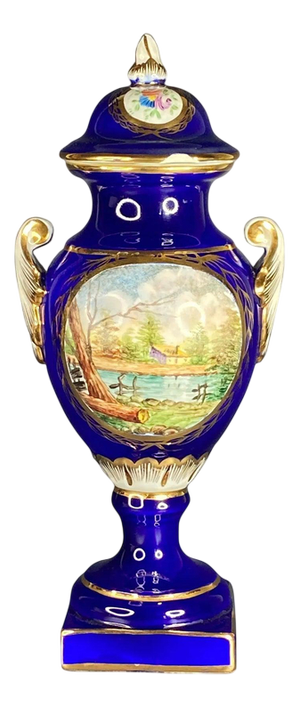 Glazed Porcelain Vase from Botet Mas, 1930s