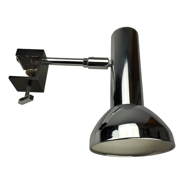 Mid-Century Chrome-Plated Clip-on Desk Lamp from Cosack, 1960s For Sale
