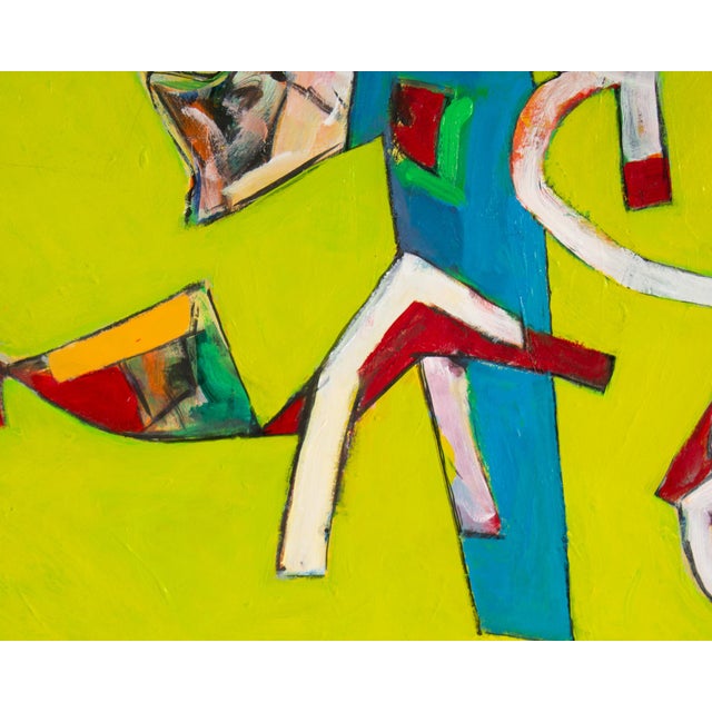 Early 21st Century Abstract Mixed Media Painting by James L. Bruch For Sale - Image 5 of 9