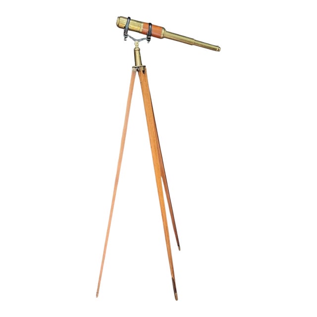 19th Century Dolland of London Brass Draw Telescope For Sale