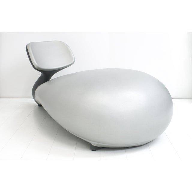 2000 - 2009 Beluga Outdoor Lounge Chair by Christiaan Oppewal & Silvijn Van Der Velden for Leolux, 2006 For Sale - Image 5 of 14