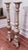 Late 20th Century French Baroque Style Taupe Distressed Painted Solid Wood Floor Candlesticks/Plant Stands, a Pair For Sale - Image 5 of 12