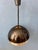 Mid-CenturySpace Age Dome Pendant Lamp from Lakro For Sale - Image 6 of 11