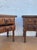 Pair of Spanish Rustic Solid Wood Bedside Tables, Mid-20th Century For Sale - Image 9 of 12