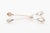 Georg Jensen "Pyramid" Sterling Silver Ice Tongs, marked. Weight: 2.12 ozt; 5.75" H x 2.25" W. Provenance: From a New York...