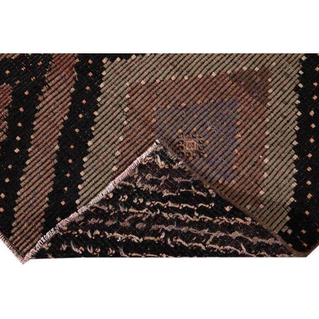 Vintage Sumakh Wool Rug 4 X 7 For Sale - Image 4 of 13